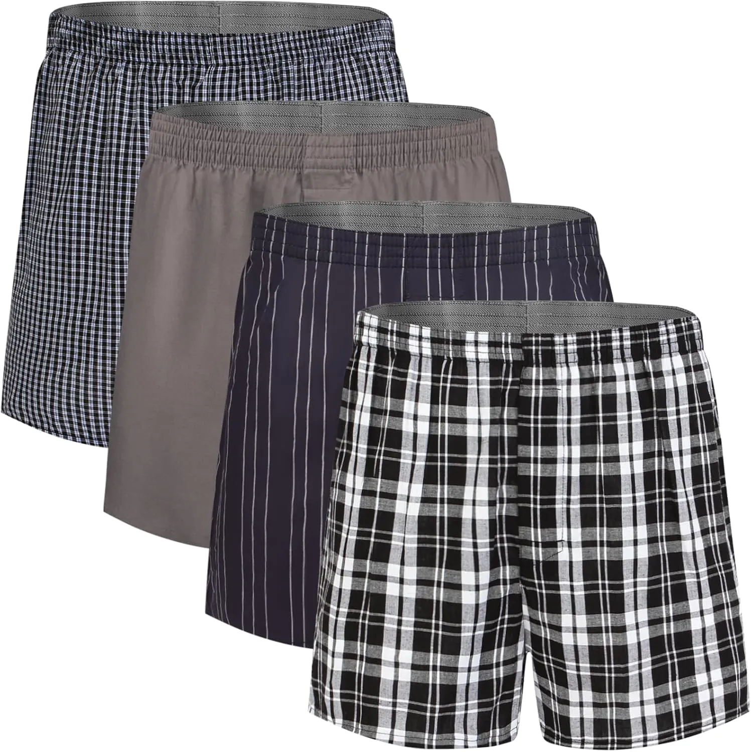 5Mayi Mens Underwear Boxers Cotton Underwear Mens Boxers for Men Pack S M L XL XXL