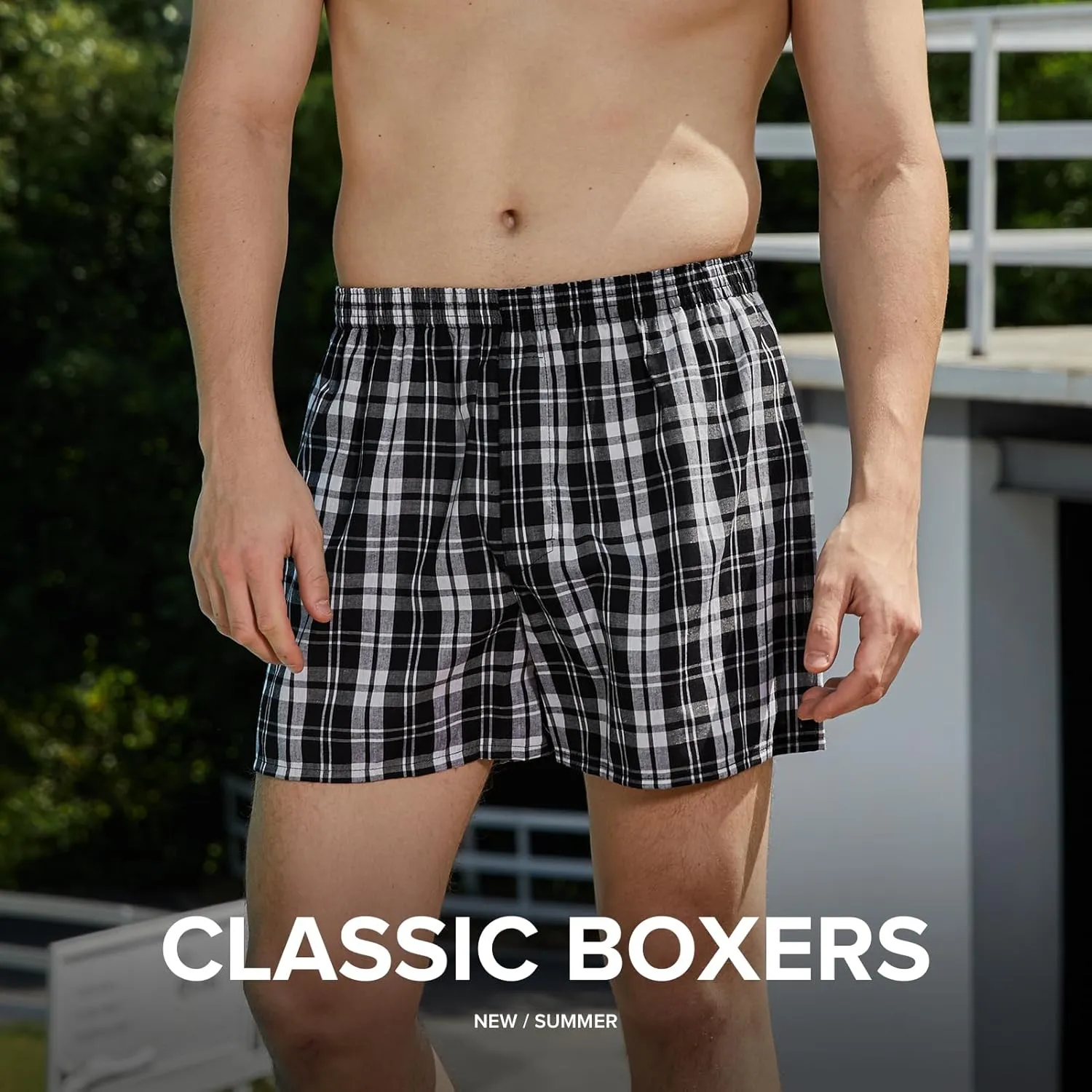 5Mayi Mens Underwear Boxers Cotton Underwear Mens Boxers for Men Pack S M L XL XXL