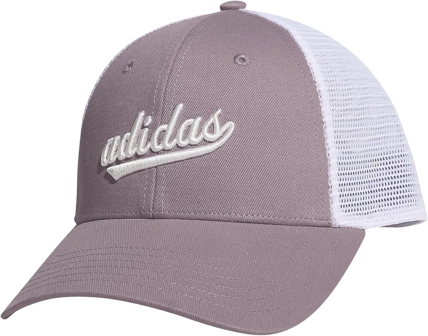 adidas Women's Mesh Back Snapback Cap Adjustable Fit Trucker Hat