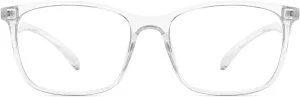 ANRRI Blue Light Glasses Men Women Transparent Blue Light Blocking Computer Glasses Anti Eyestrain Lightweight Clear Frame