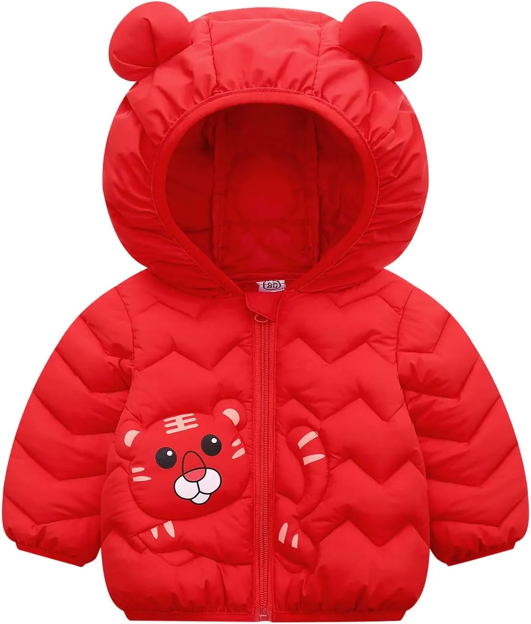 Baby Boys Girls Winter Coats Hoods Light Puffer Down Jacket Outwear Light Puffer Down Jacket Outwear