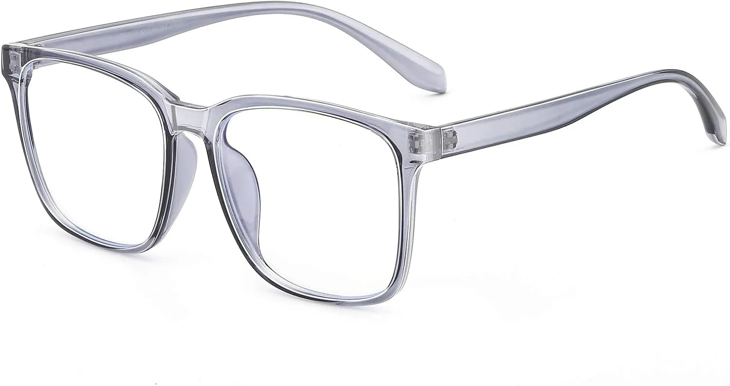 Blue Light Blocking Glasses Oversized Square Computer Glasses Anti Blue Light for Women Men