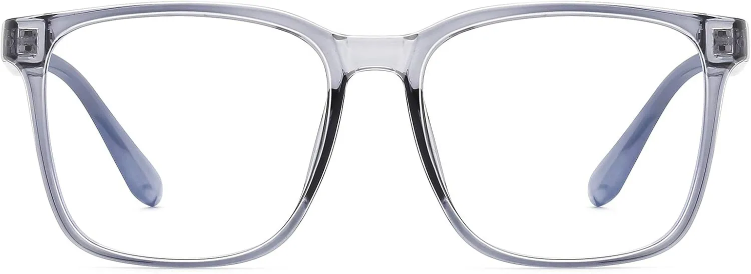 Blue Light Blocking Glasses Oversized Square Computer Glasses Anti Blue Light for Women Men