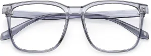 Blue Light Blocking Glasses Oversized Square Computer Glasses Anti Blue Light for Women Men
