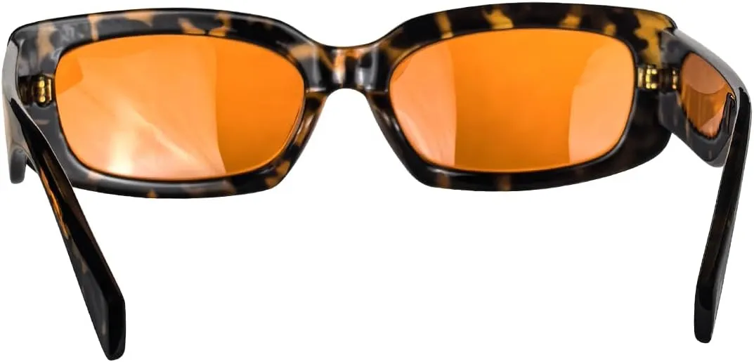 Blue Light Blocking Glasses Women Red Lenses Better Sleep at Night Anti Green Light Eyeglasses