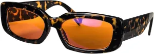 Blue Light Blocking Glasses Women Red Lenses Better Sleep at Night Anti Green Light Eyeglasses