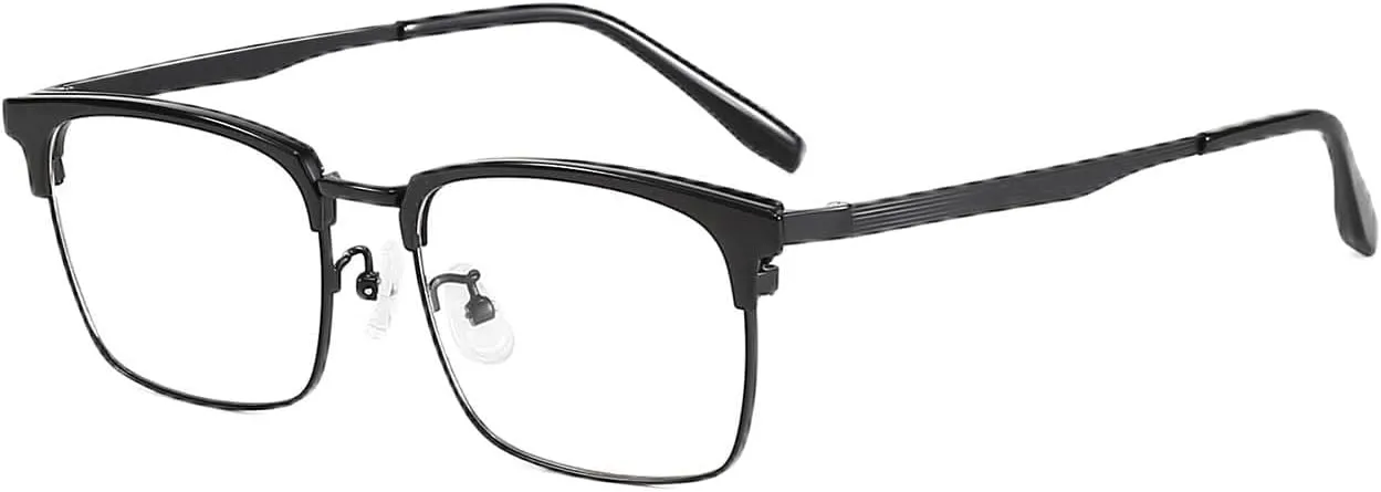 Blue Light Blocking Sturdy Reading Glasses Clear Vision Computer Readers Eyewear Flat Light Mirror for Women/Men