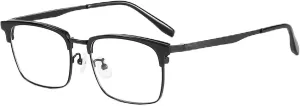 Blue Light Blocking Sturdy Reading Glasses Clear Vision Computer Readers Eyewear Flat Light Mirror for Women/Men