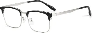 Blue Light Blocking Sturdy Reading Glasses Clear Vision Computer Readers Eyewear Flat Light Mirror for Women/Men