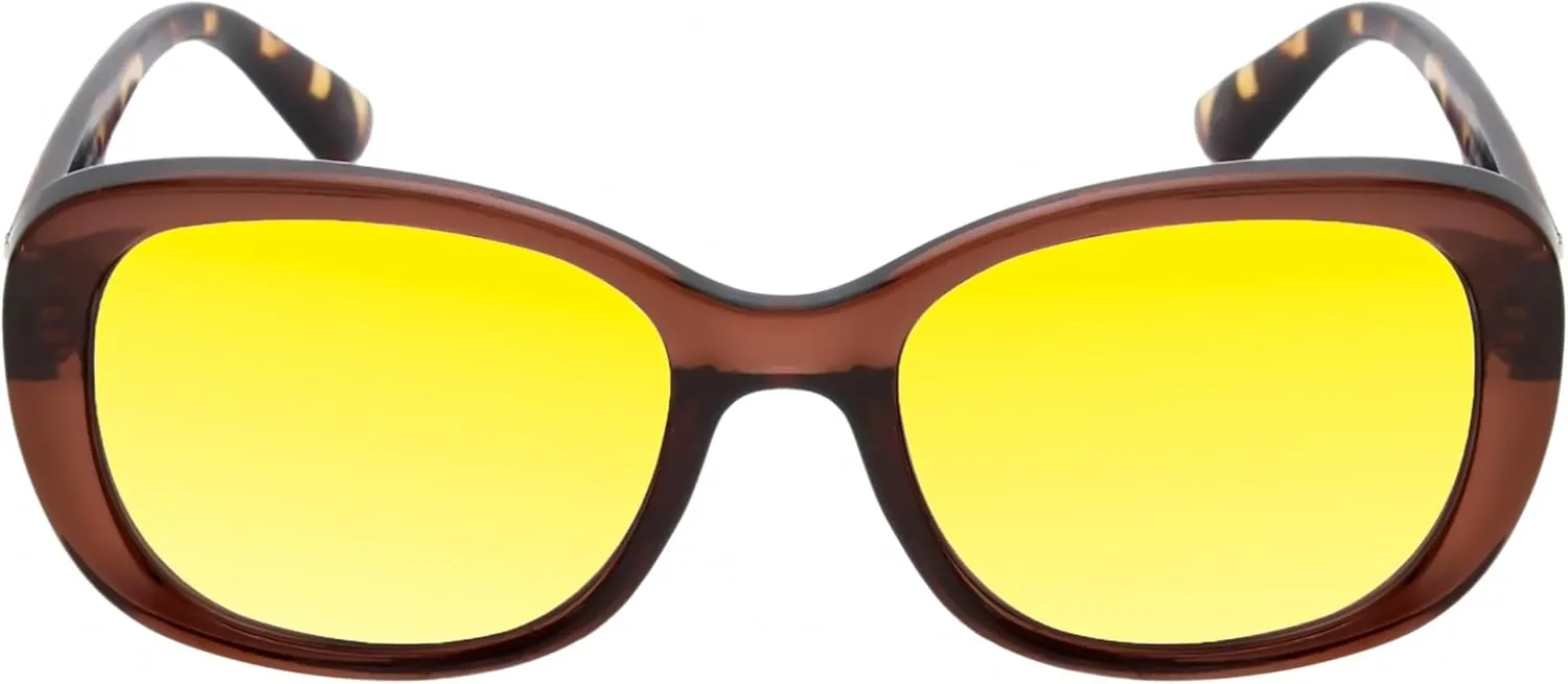 Calabria Sophia Reading Glasses FL-41 Light Sensitivity Glasses – Eye Protection Blue Light Sensitivity Protective Eyewear