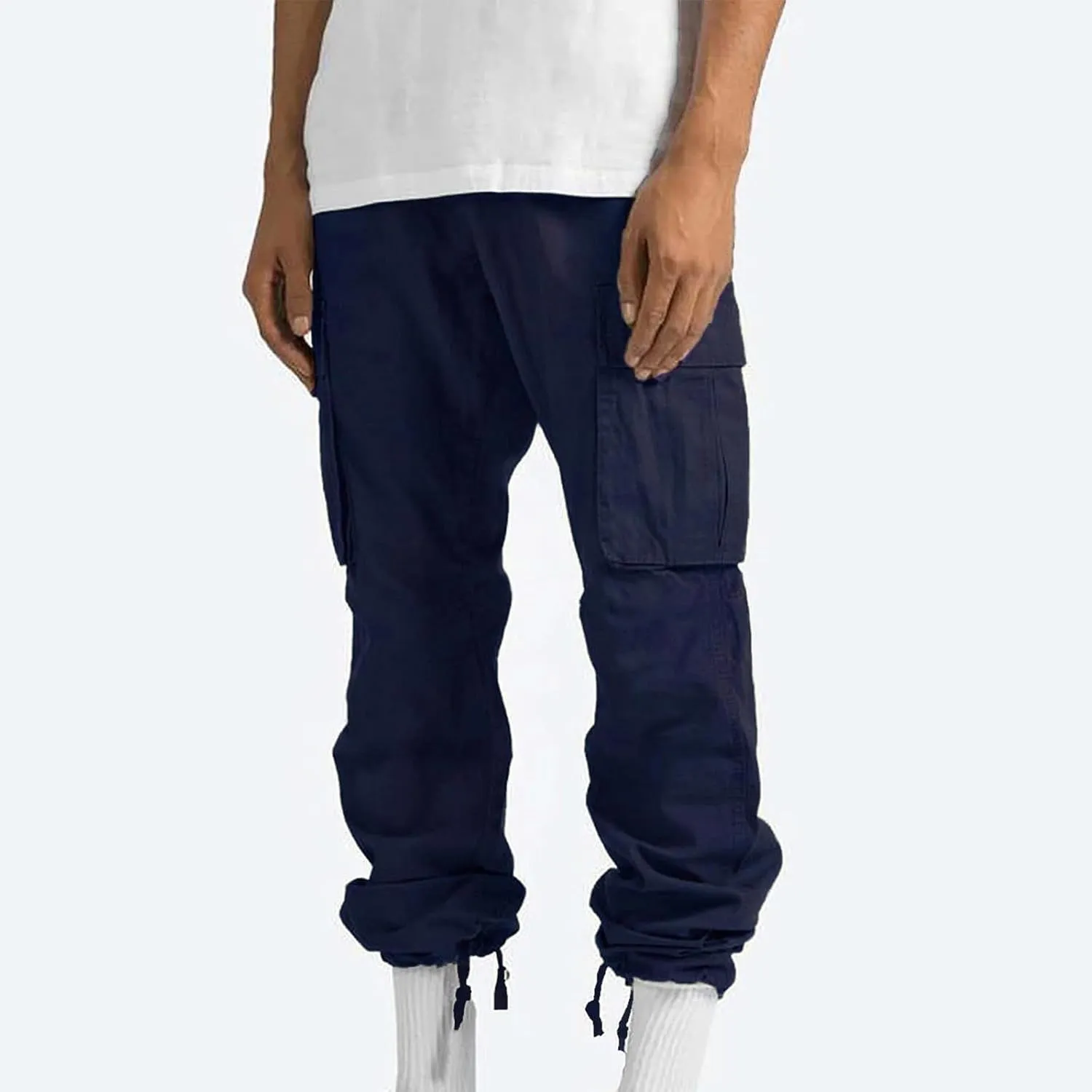 Cargo Pants for Men Casual Baggy Work Hiking Pants Relax Fit Outdoor Big and Tall Workout Joggers with Multi Pockets