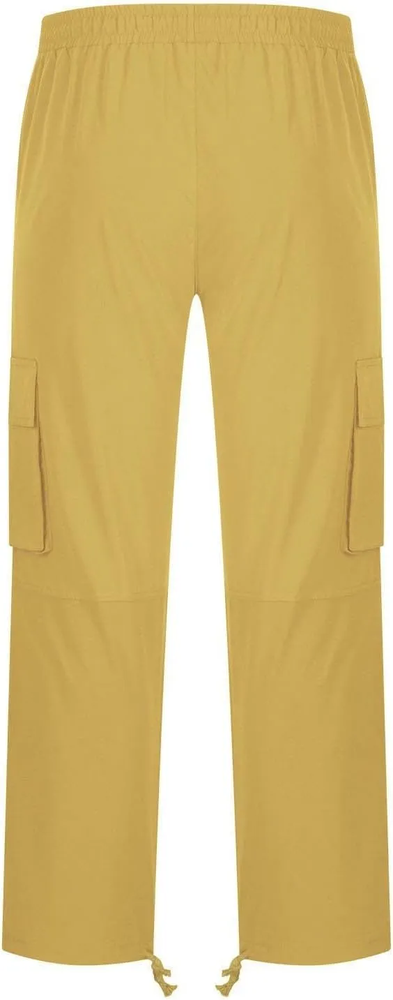 Cargo Pants for Men Casual Baggy Work Hiking Pants Relax Fit Outdoor Big and Tall Workout Joggers with Multi Pockets
