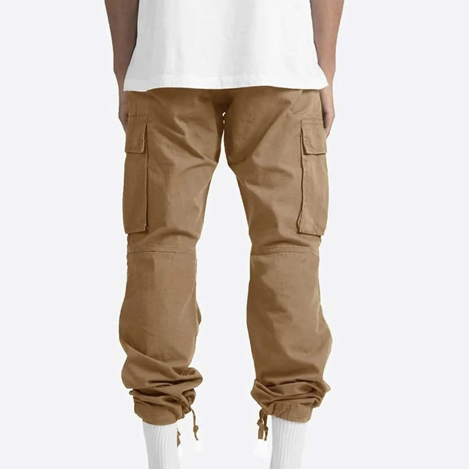 Cargo Pants for Men Casual Baggy Work Hiking Pants Relax Fit Outdoor Big and Tall Workout Joggers with Multi Pockets