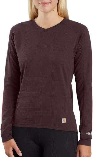 Carhartt Women's Base Force Midweight Tech Thermal Base Layer Long Sleeve Shirt