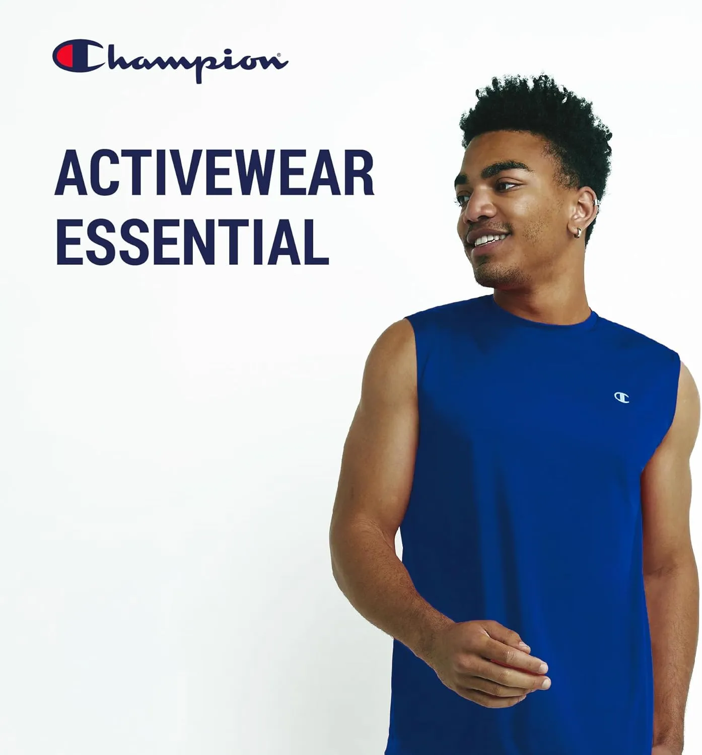 Champion Big and Tall Sleeveless Shirt for Men – 2 Pack Performance Muscle Shirt