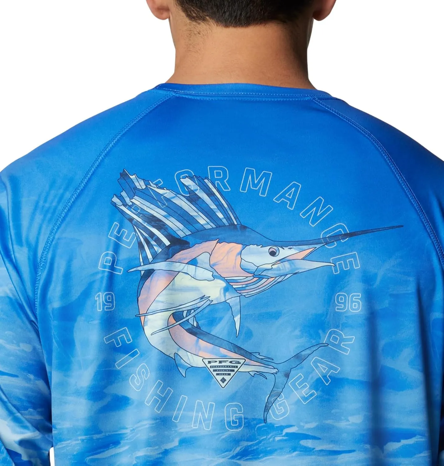 Columbia Men's Super Terminal Tackle PFG Fish Flow Long Sleeve