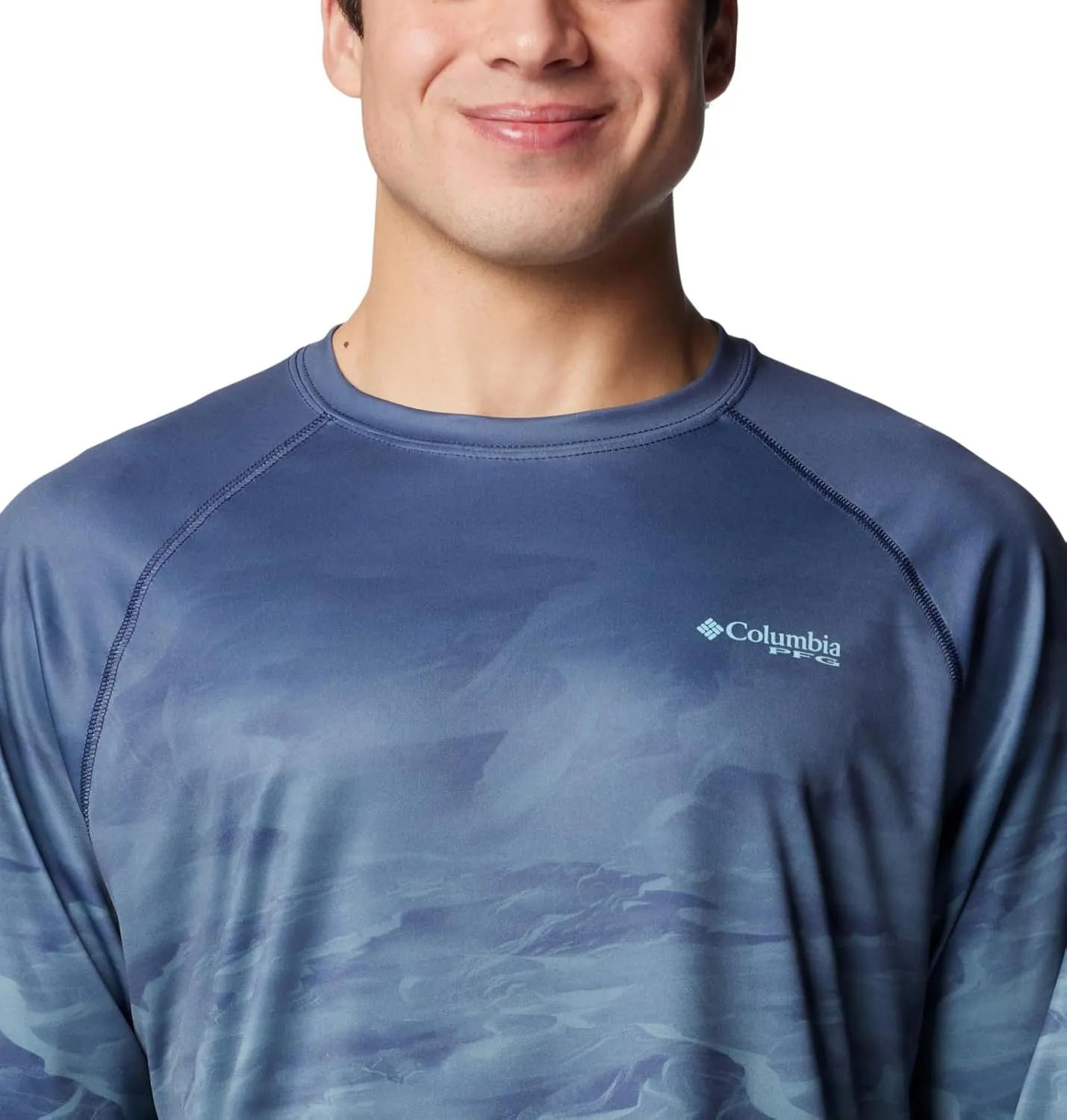 Columbia Men's Super Terminal Tackle PFG Fish Flow Long Sleeve