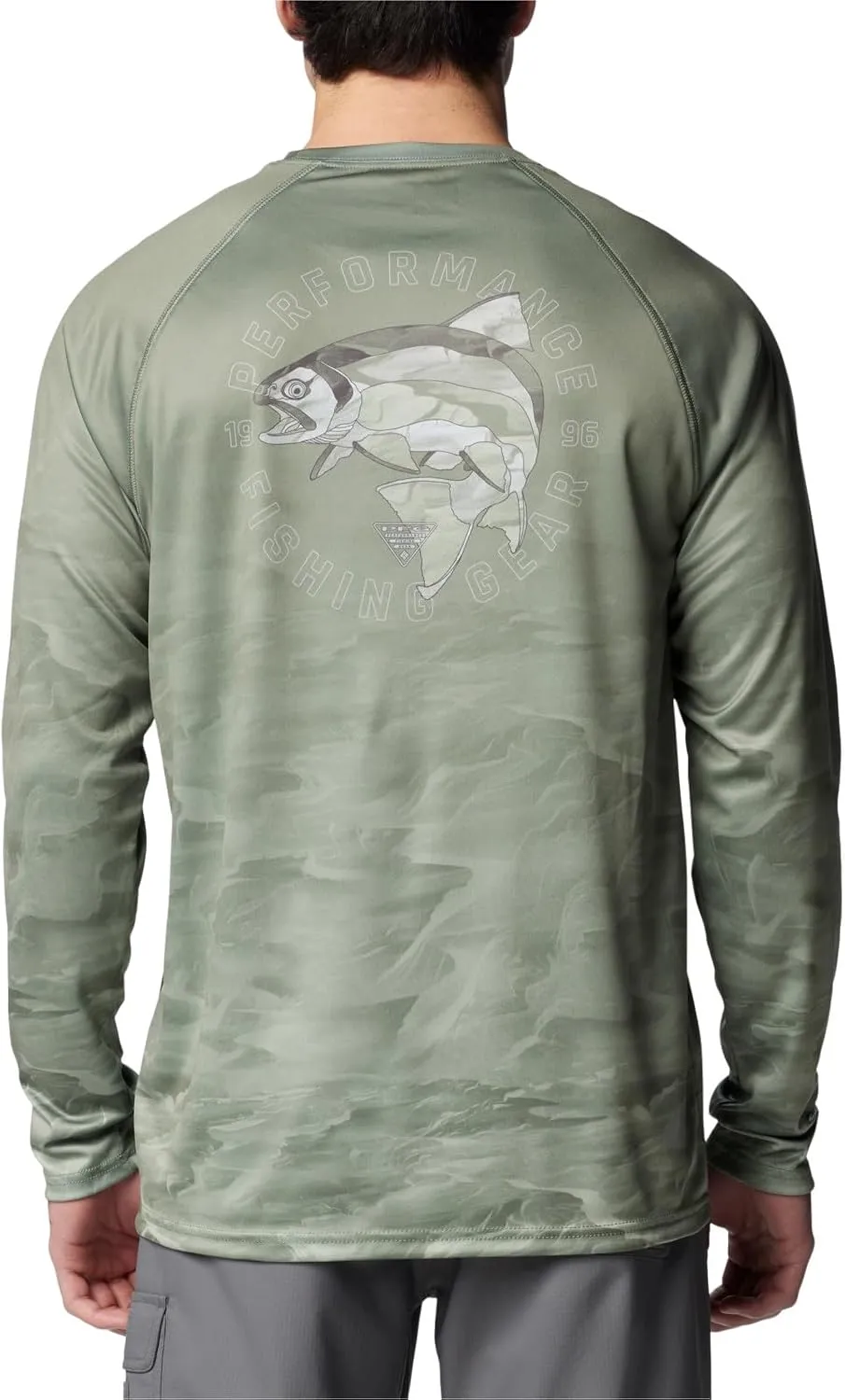 Columbia Men's Super Terminal Tackle PFG Fish Flow Long Sleeve