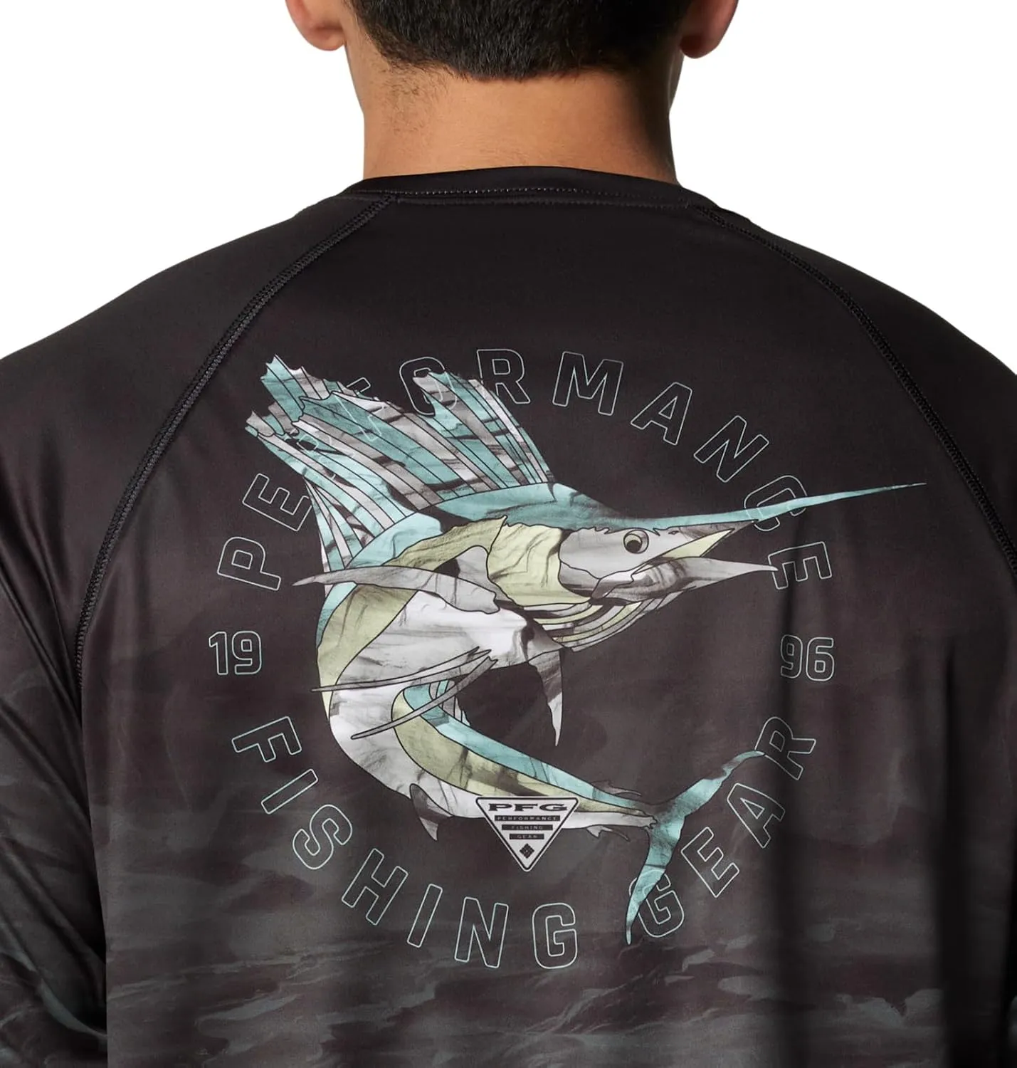 Columbia Men's Super Terminal Tackle PFG Fish Flow Long Sleeve