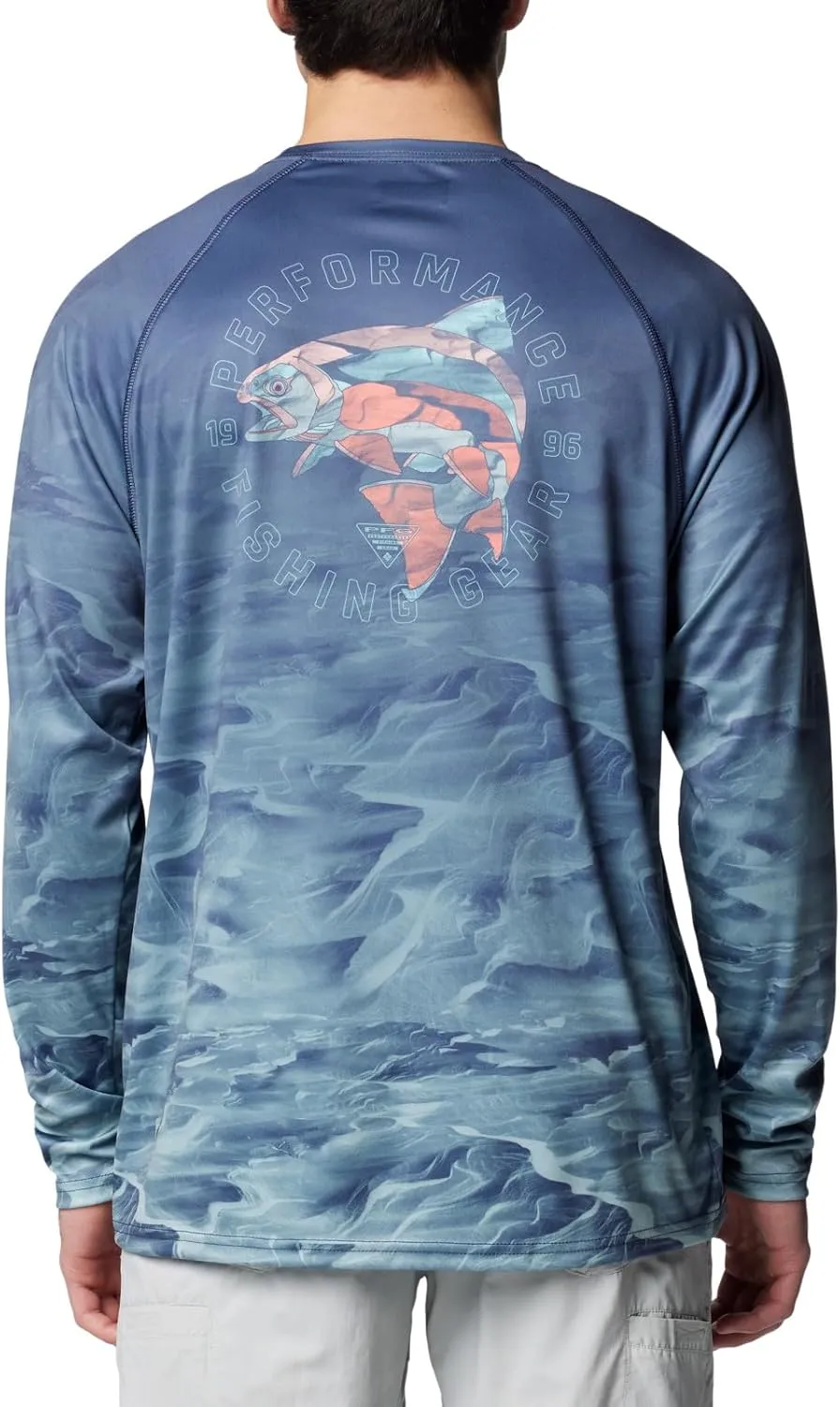 Columbia Men's Super Terminal Tackle PFG Fish Flow Long Sleeve
