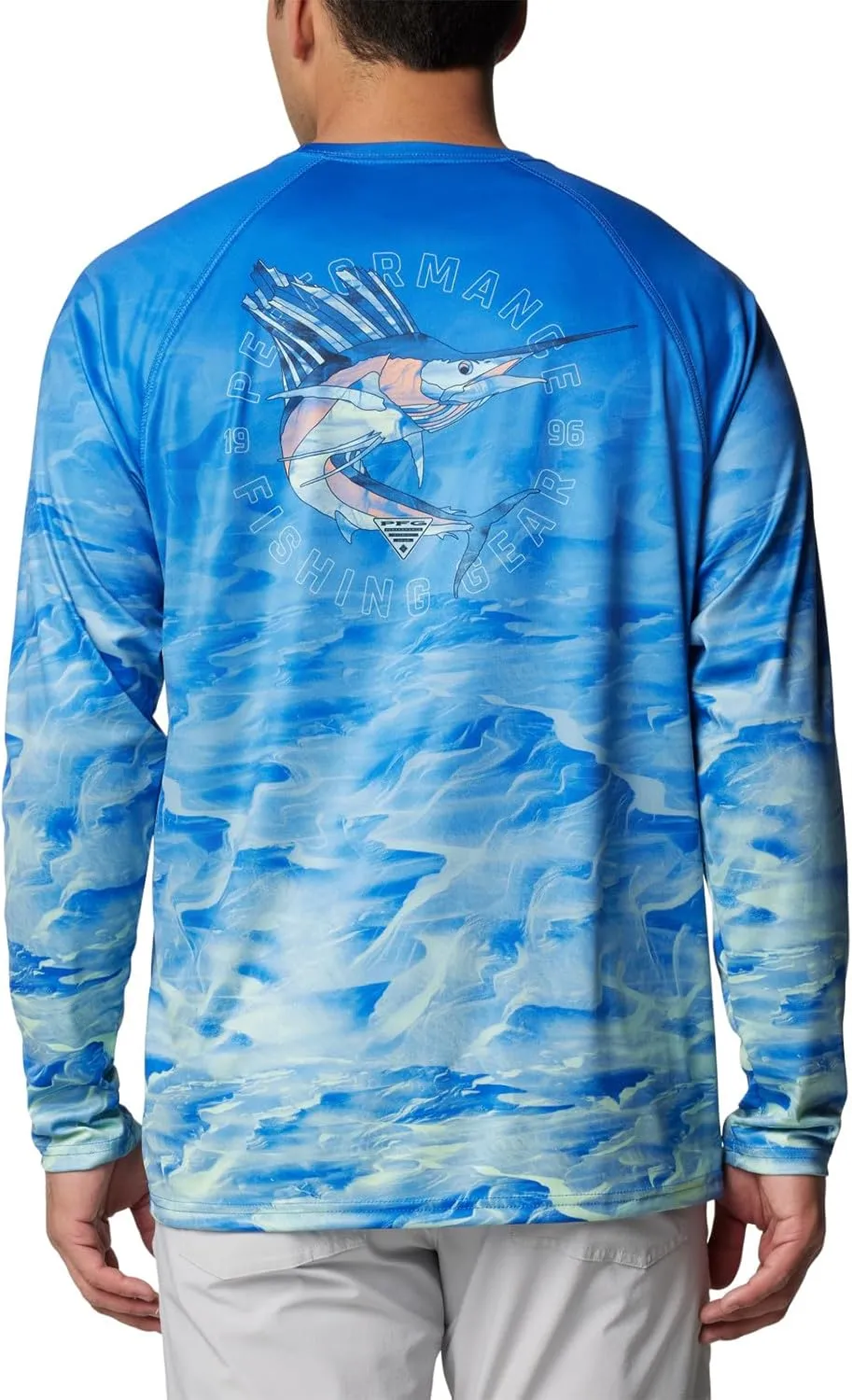 Columbia Men's Super Terminal Tackle PFG Fish Flow Long Sleeve