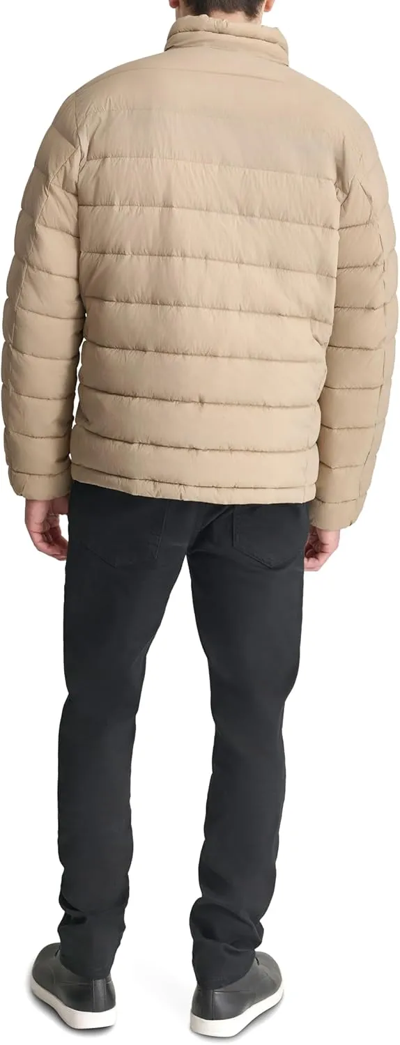 DKNY Mens Light Weight Quilted Puffer Jacket