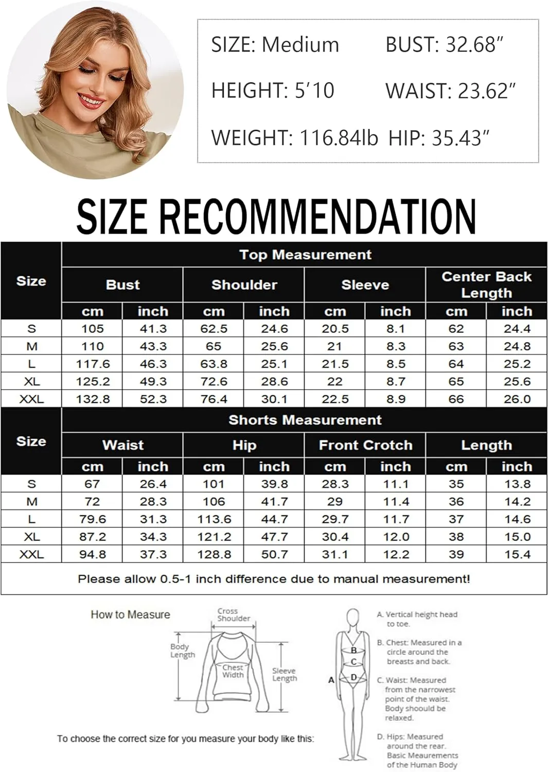 Ekouaer Pajamas for Women Set 2 Piece PJ Soft Comfy Lounge Sets Short Sleeve Tops Shorts Sets Cotton Sleepwear S-XXL