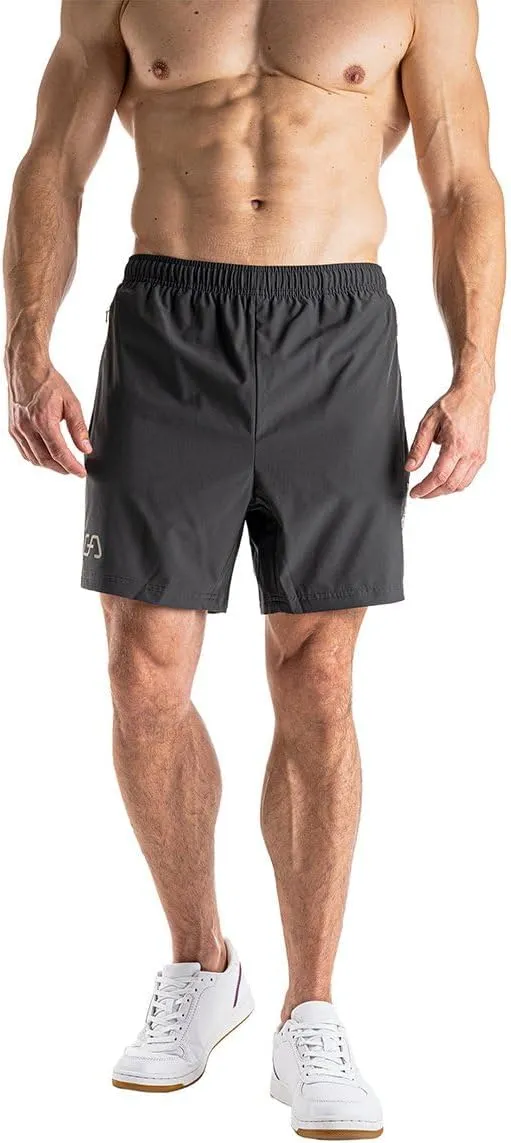 Gym Aesthetics Men's 5 Inch Shorts - Anti-Static Quick Dry Activewear with Pockets Running Gym Workout Shorts