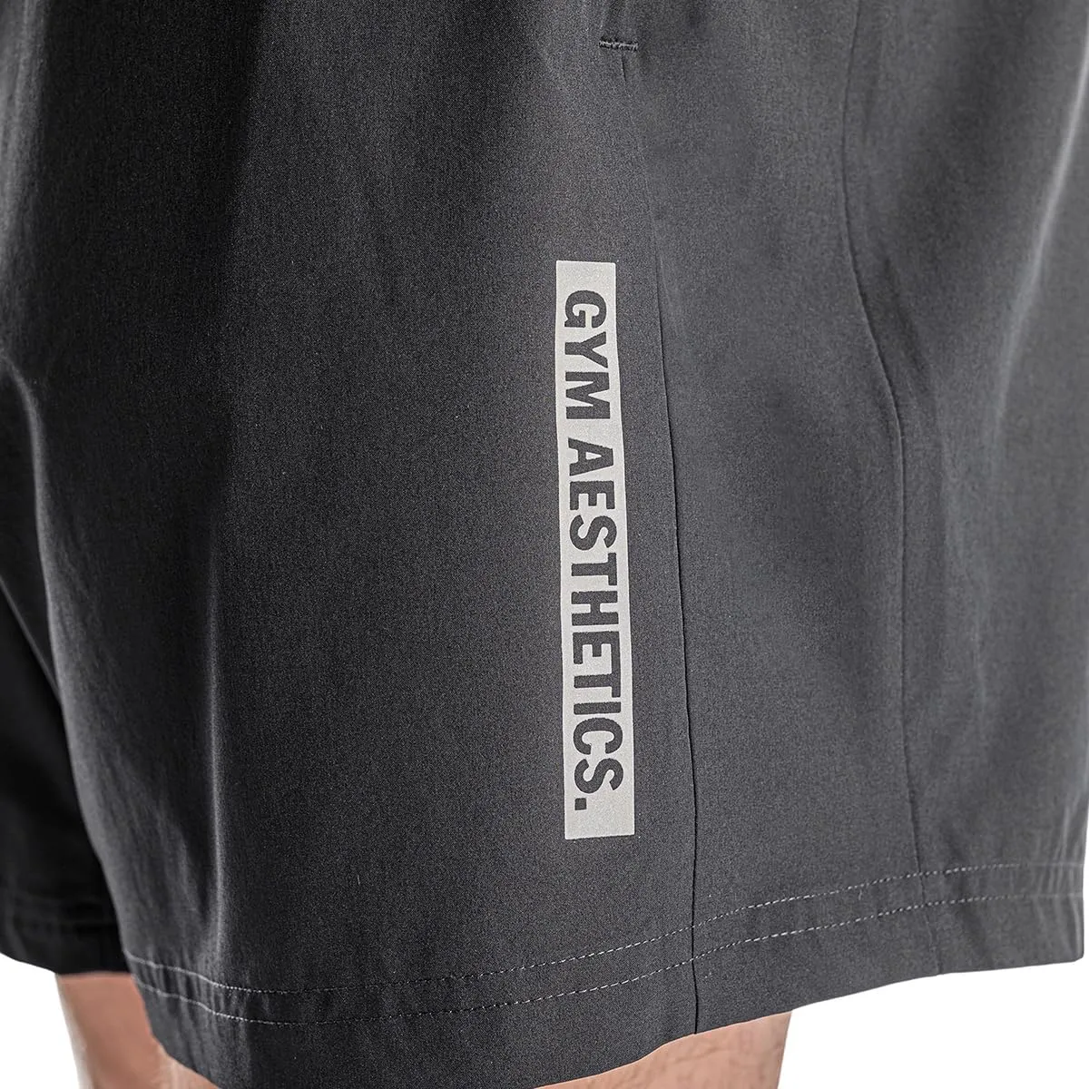 Gym Aesthetics Men's 5 Inch Shorts - Anti-Static Quick Dry Activewear with Pockets Running Gym Workout Shorts
