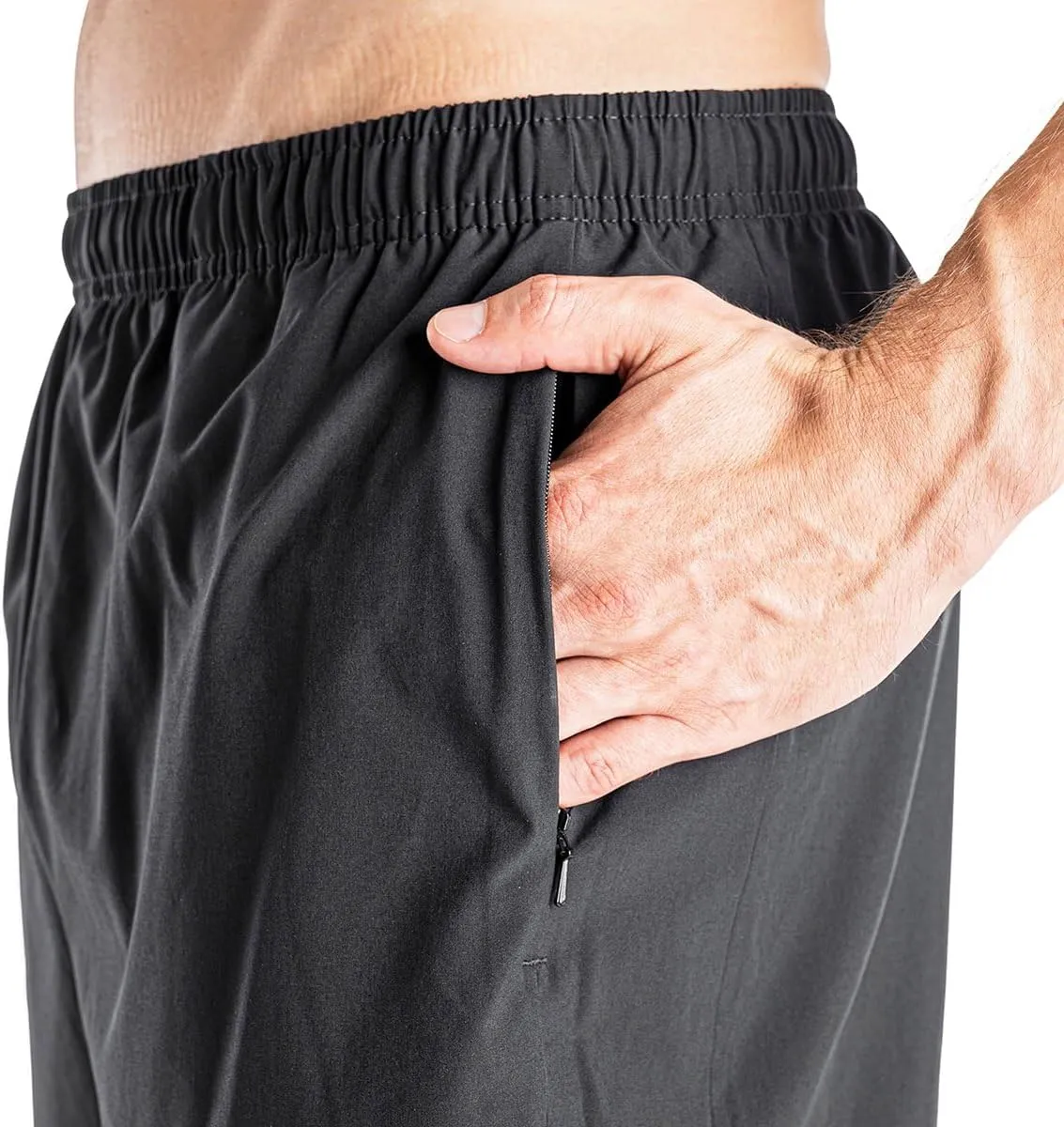 Gym Aesthetics Men's 5 Inch Shorts - Anti-Static Quick Dry Activewear with Pockets Running Gym Workout Shorts
