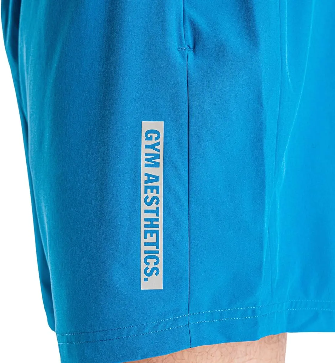 Gym Aesthetics Men's 5 Inch Shorts - Anti-Static Quick Dry Activewear with Pockets Running Gym Workout Shorts