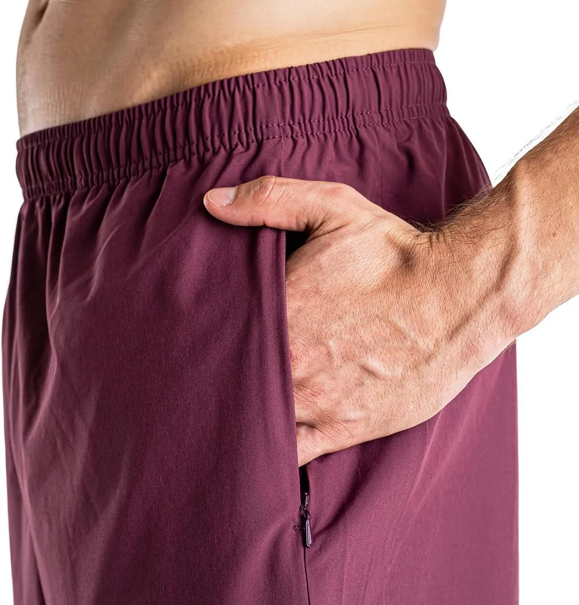 Gym Aesthetics Men's 5 Inch Shorts - Anti-Static Quick Dry Activewear with Pockets Running Gym Workout Shorts