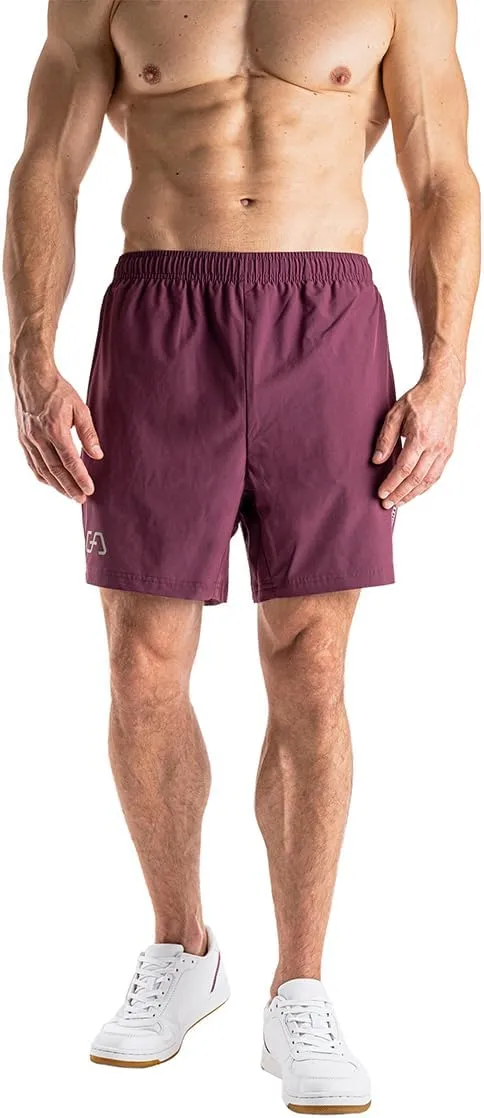 Gym Aesthetics Men's 5 Inch Shorts - Anti-Static Quick Dry Activewear with Pockets Running Gym Workout Shorts