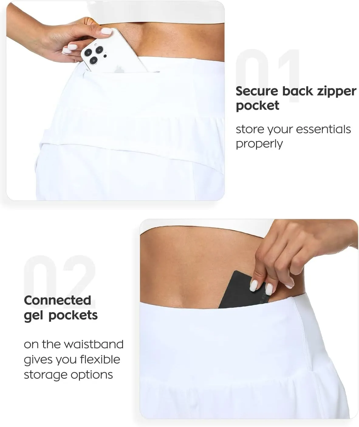 GYM RAINBOW Womens High Waisted Athletic Shorts Lightweight Quick Dry Workout Gym Running Shorts with Pockets