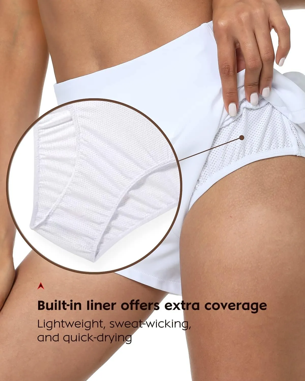 GYM RAINBOW Womens High Waisted Athletic Shorts Lightweight Quick Dry Workout Gym Running Shorts with Pockets