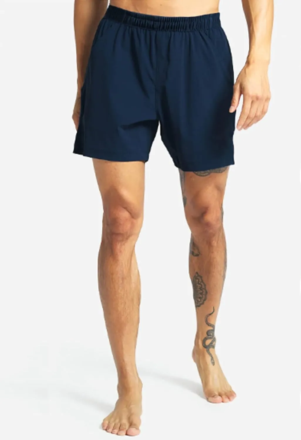 GYM REVOLUTION Men's Workout Running Quick Dry Gym Training Shorts