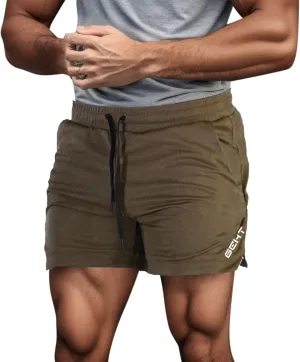 Gym Shorts for Men, Men's 5" Athletic Running Shorts Lightweight Quick Dry Stretch Gym Workout Sweat Shorts with Pockets
