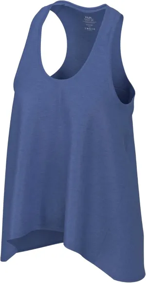 HUK Waypoint Flow, Relaxed Fit Tank Top Shirt for Women