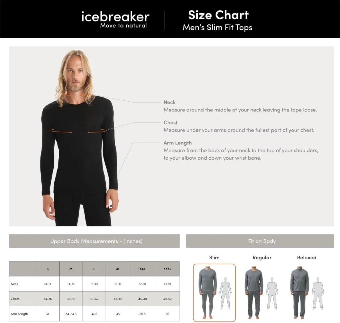 Icebreaker Merino Men's Merino 200 Sonebula Ls Crewe