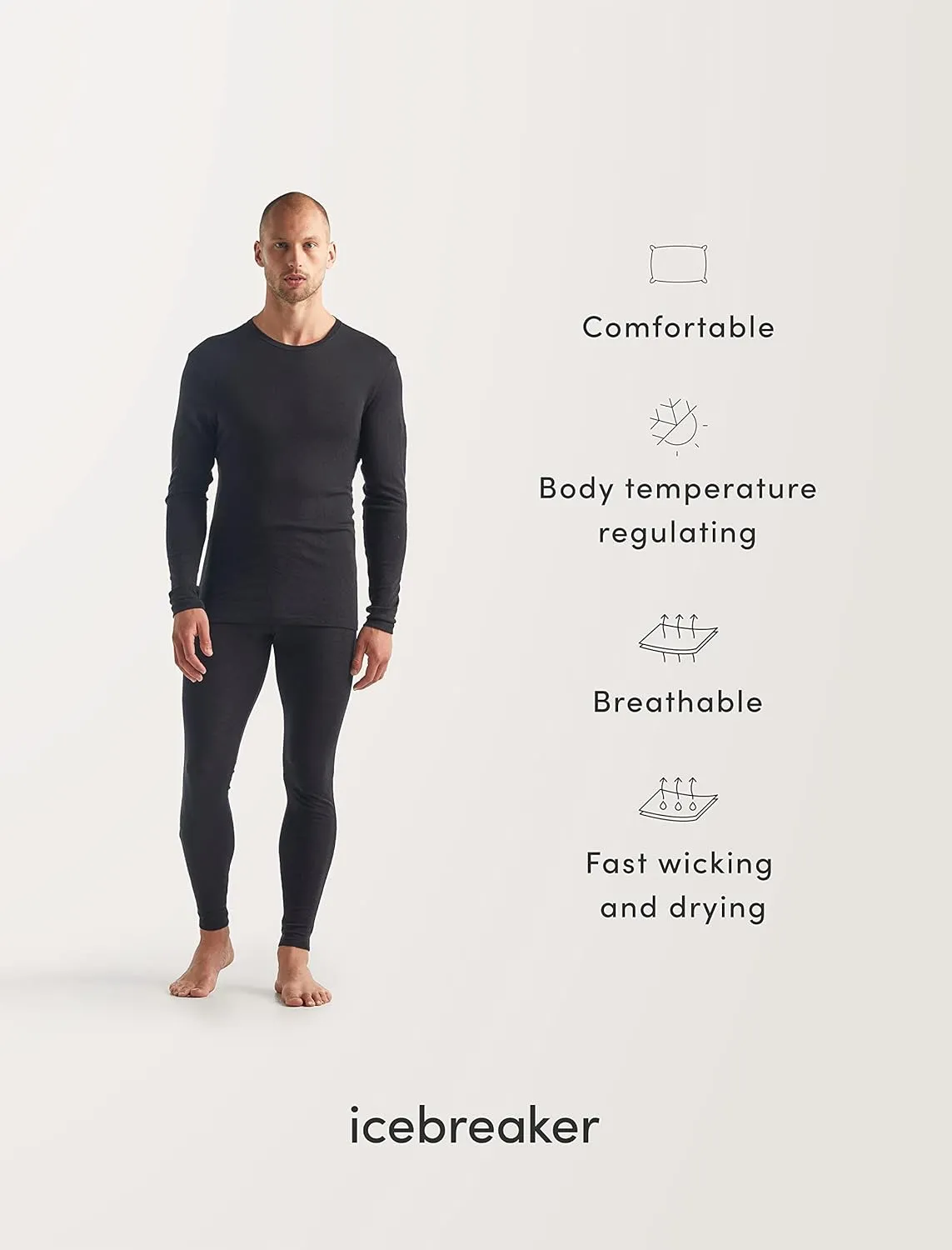 Icebreaker Merino Men's Merino 200 Sonebula Ls Crewe
