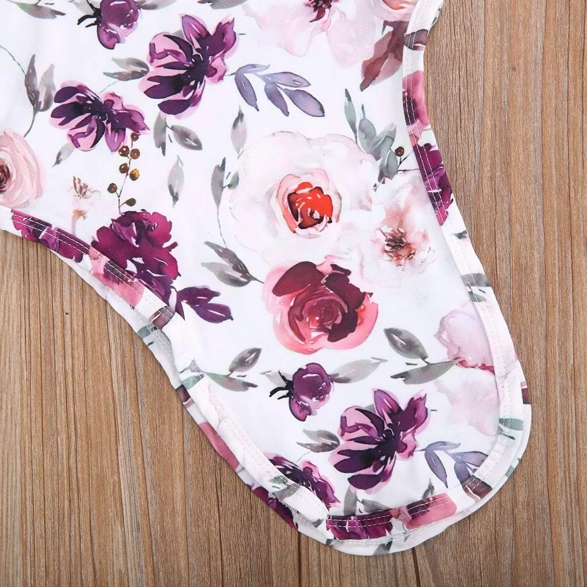 Infant Newborn Baby Girls Floral Sleep Gown Headband Sleepwear Romper Sleeping Bags Outfits