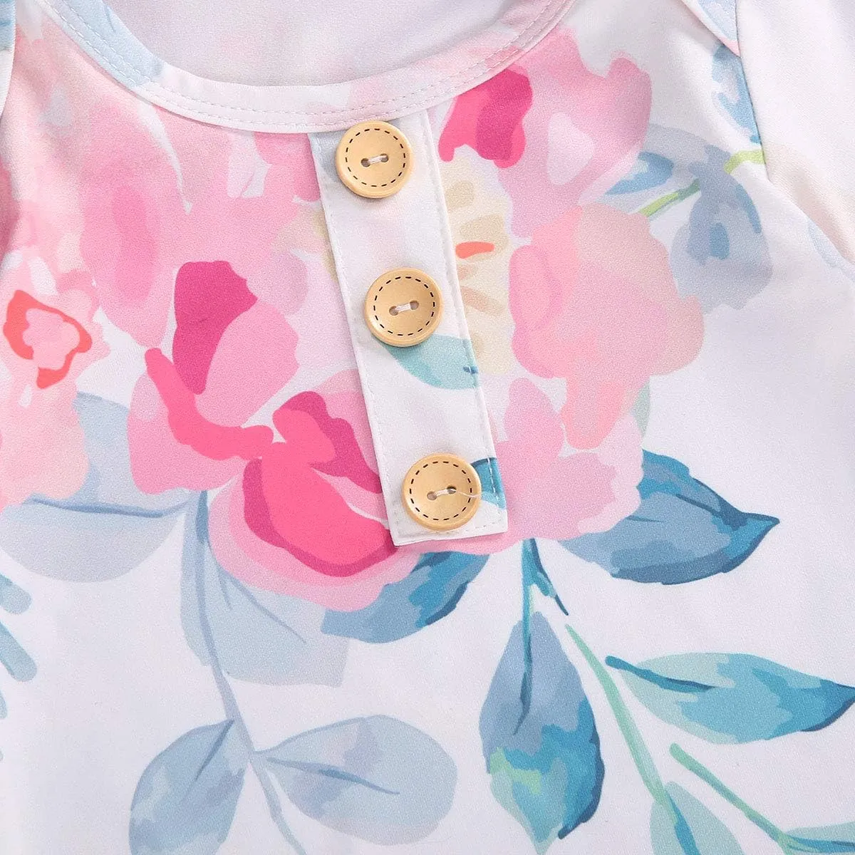 Infant Newborn Baby Girls Floral Sleep Gown Headband Sleepwear Romper Sleeping Bags Outfits
