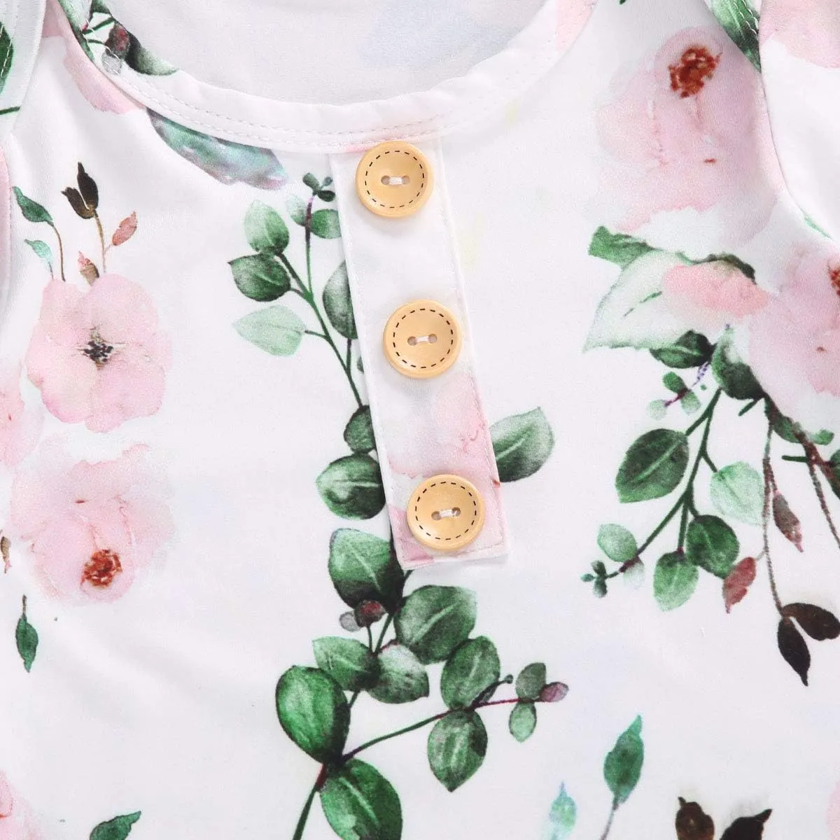 Infant Newborn Baby Girls Floral Sleep Gown Headband Sleepwear Romper Sleeping Bags Outfits