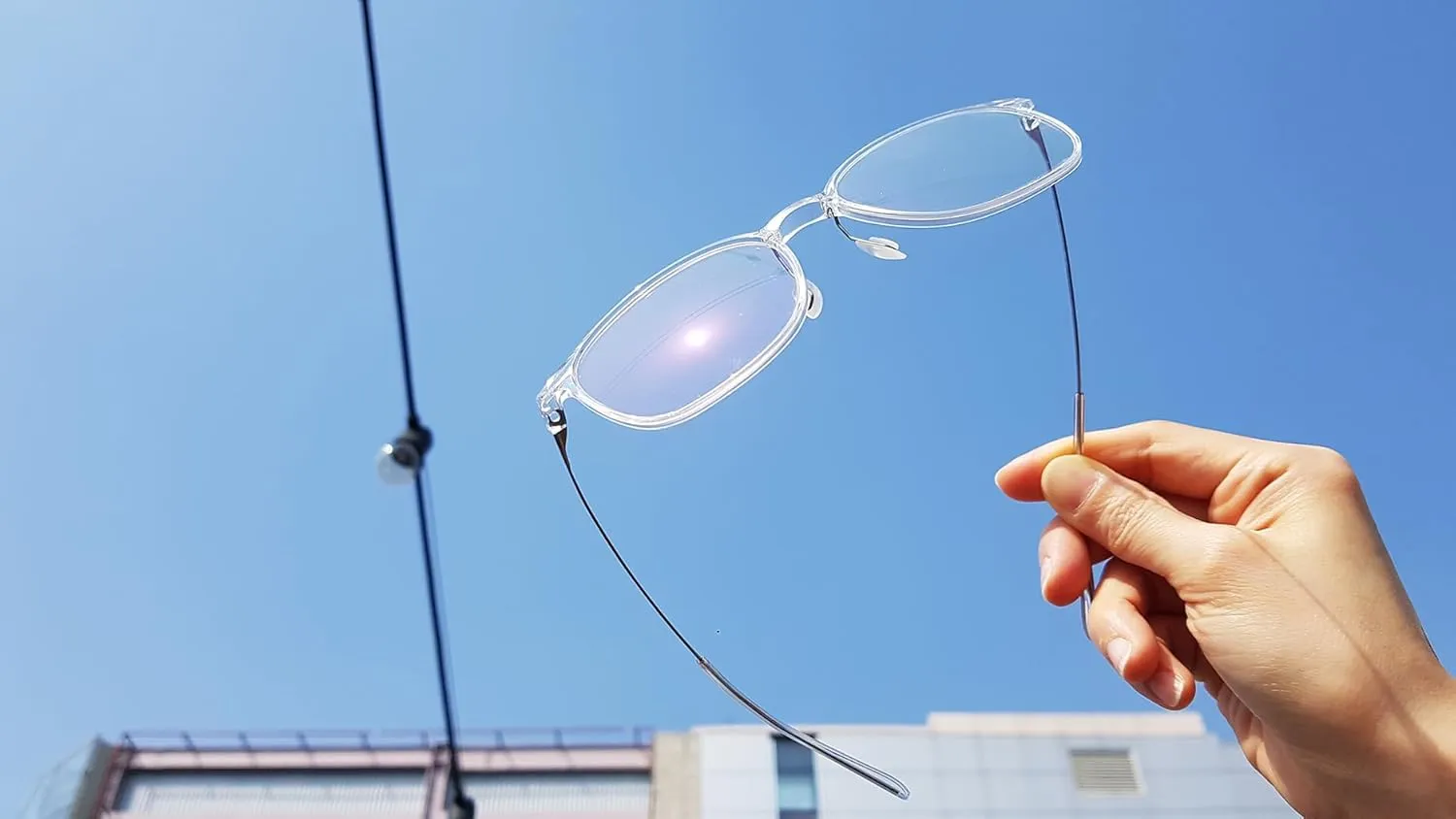 InPlain Ultra Light Glasses UV Blue Light Protection PC Stylish Eyecare Sunglasses Made in Korea [Oval, Round, Square]