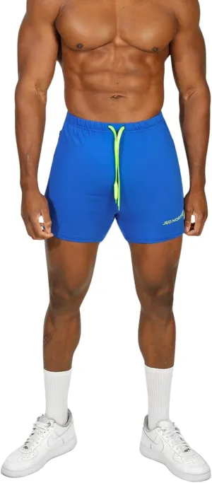 Jed North Men's 4" Inseam Bodybuilding Gym Shorts with Zipper Pockets Powerlifting Gym Shorts