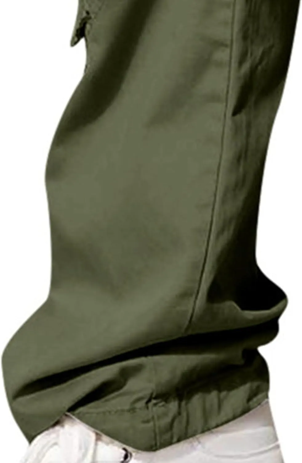 JEShifangjiusu Men Outdoor Cargo Pant Lightweight Tactical Military Baggy Pant Hiking Jogger Classic Trousers Multi Pockets