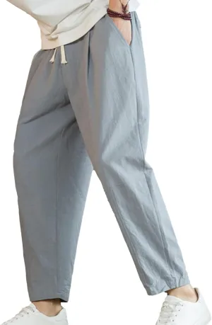 JEShifangjiusu Mens Cotton Athletic Pants Fashion Running Sweatpants Trousers Straight Leg Joggers Long Pant With Pockets