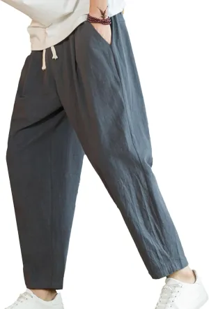 JEShifangjiusu Mens Cotton Athletic Pants Fashion Running Sweatpants Trousers Straight Leg Joggers Long Pant With Pockets