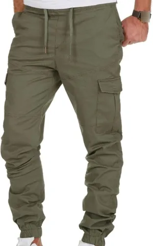 JEShifangjiusu Men'S Hiking Military Pants Casual Outdoor Ripstop Wild Cargo Pants Lightweight Multi-Pocket Army Camo Pants