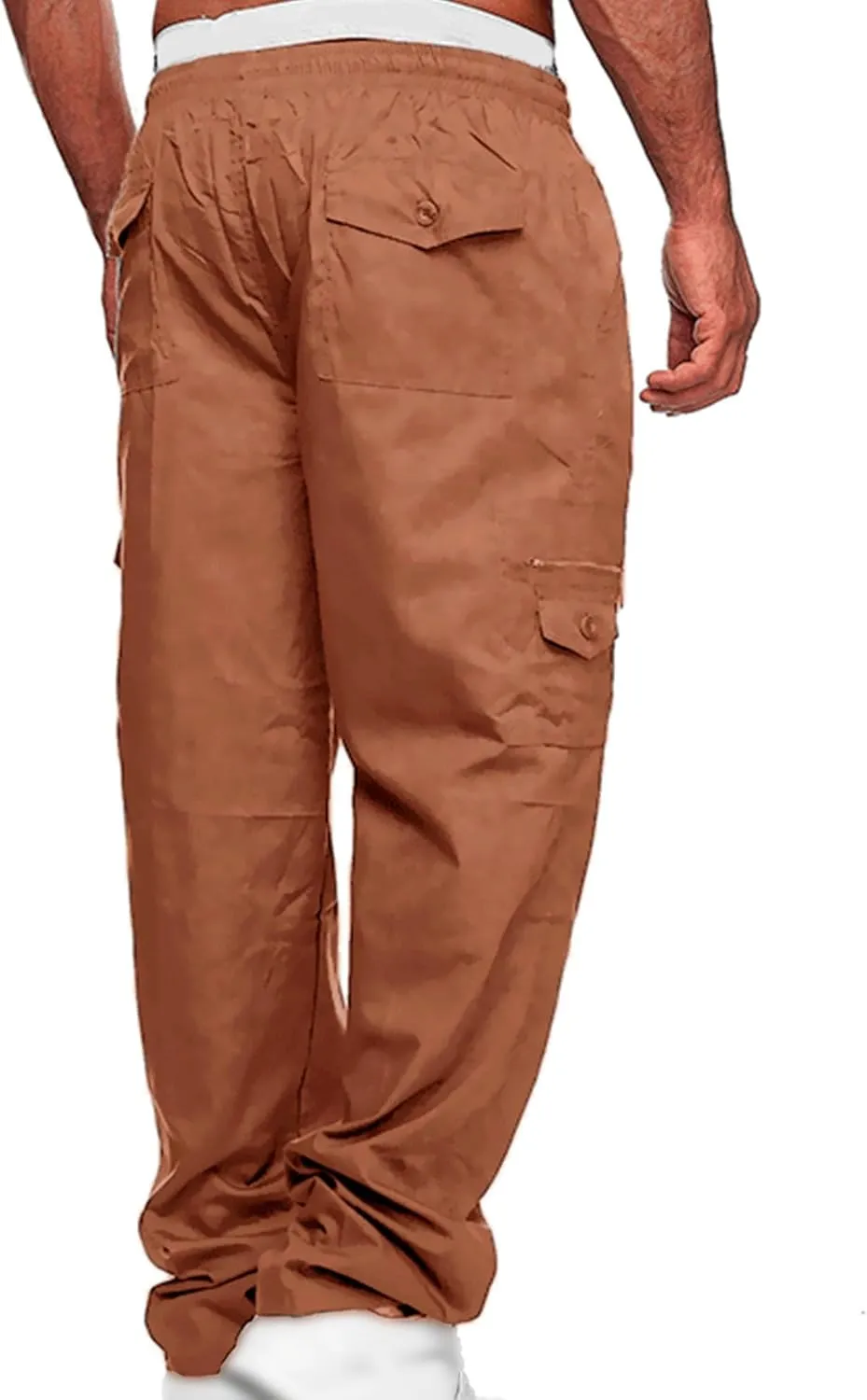 JEShifangjiusu Men'S Sport Jogger Pants Stretch Sweatpants Track Pants Lightweight Tactical Outdoor Cargo Pant Multi Pockets